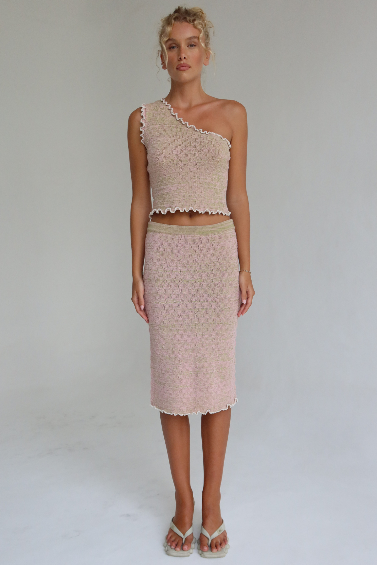 Gardenia Knit Midi Skirt