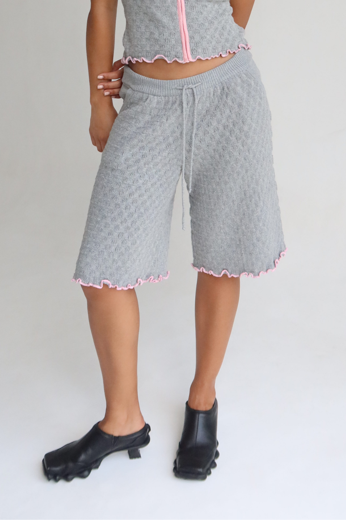 Magnolia Knit Bermuda Shorts
