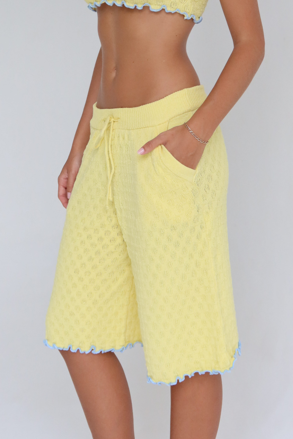 Magnolia Knit Bermuda Shorts