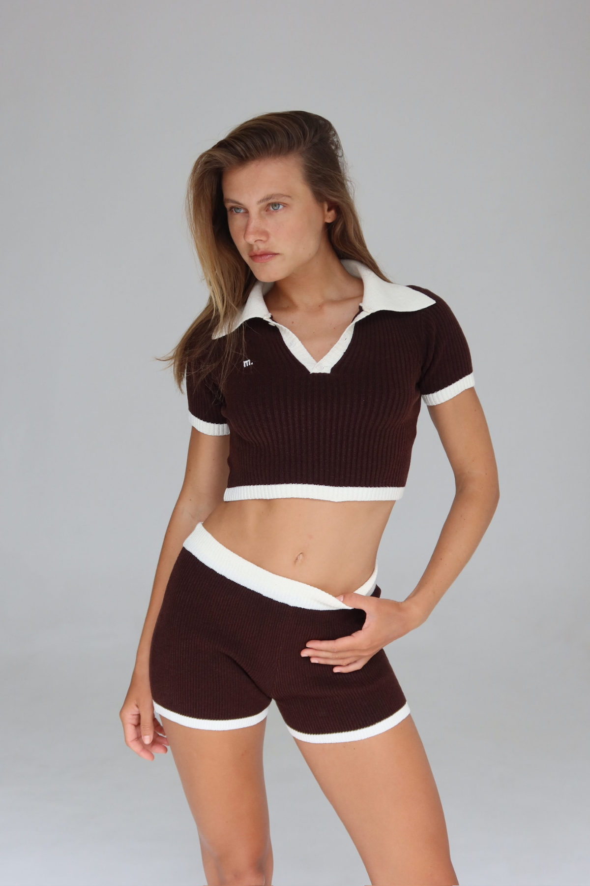 M. Polo Crop Top