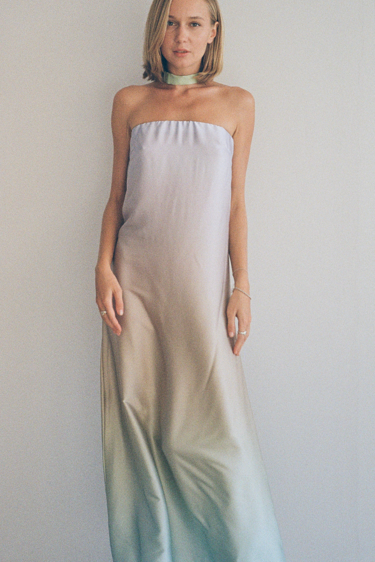 Iris Maxi Silky Dress