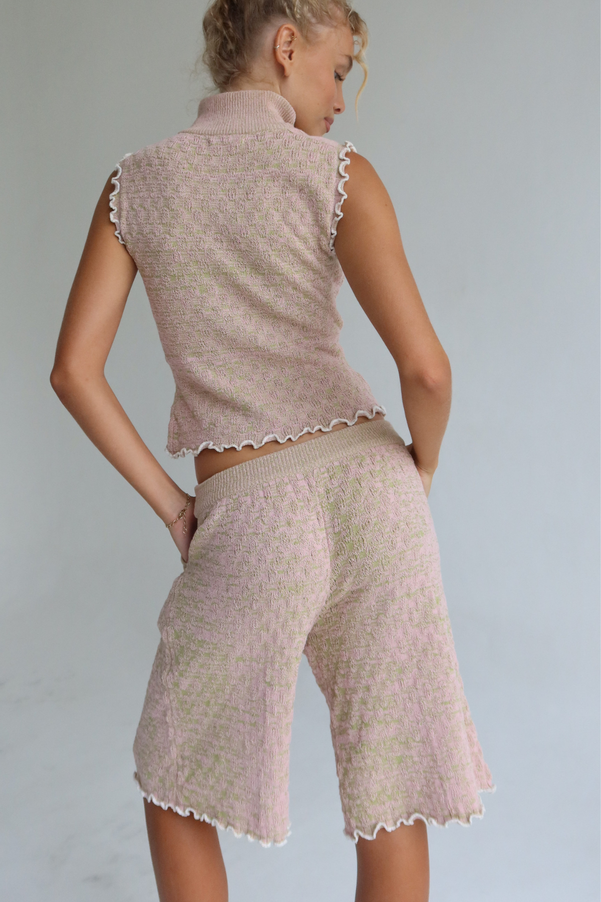 Magnolia Knit Bermuda Shorts