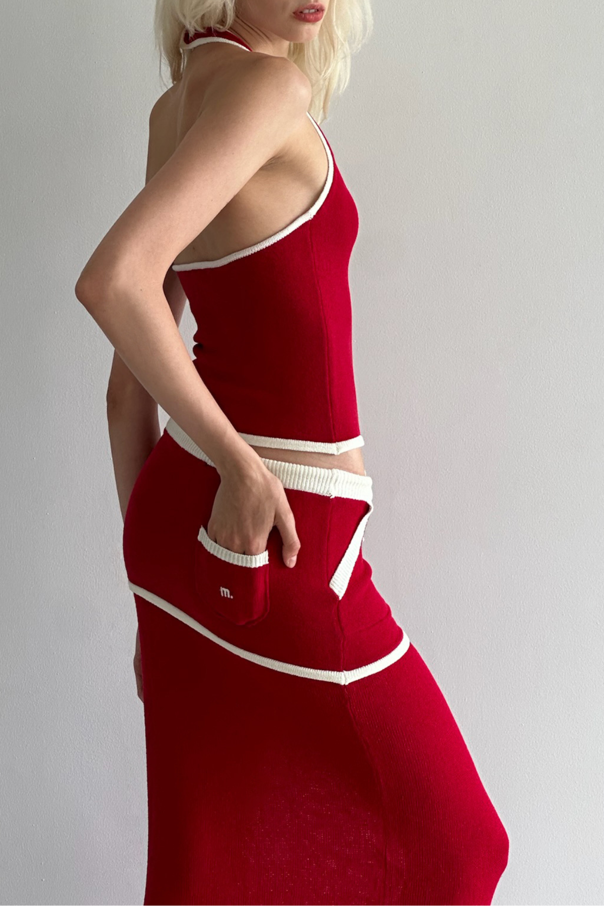 M. Maximo Skirt Red Chilli