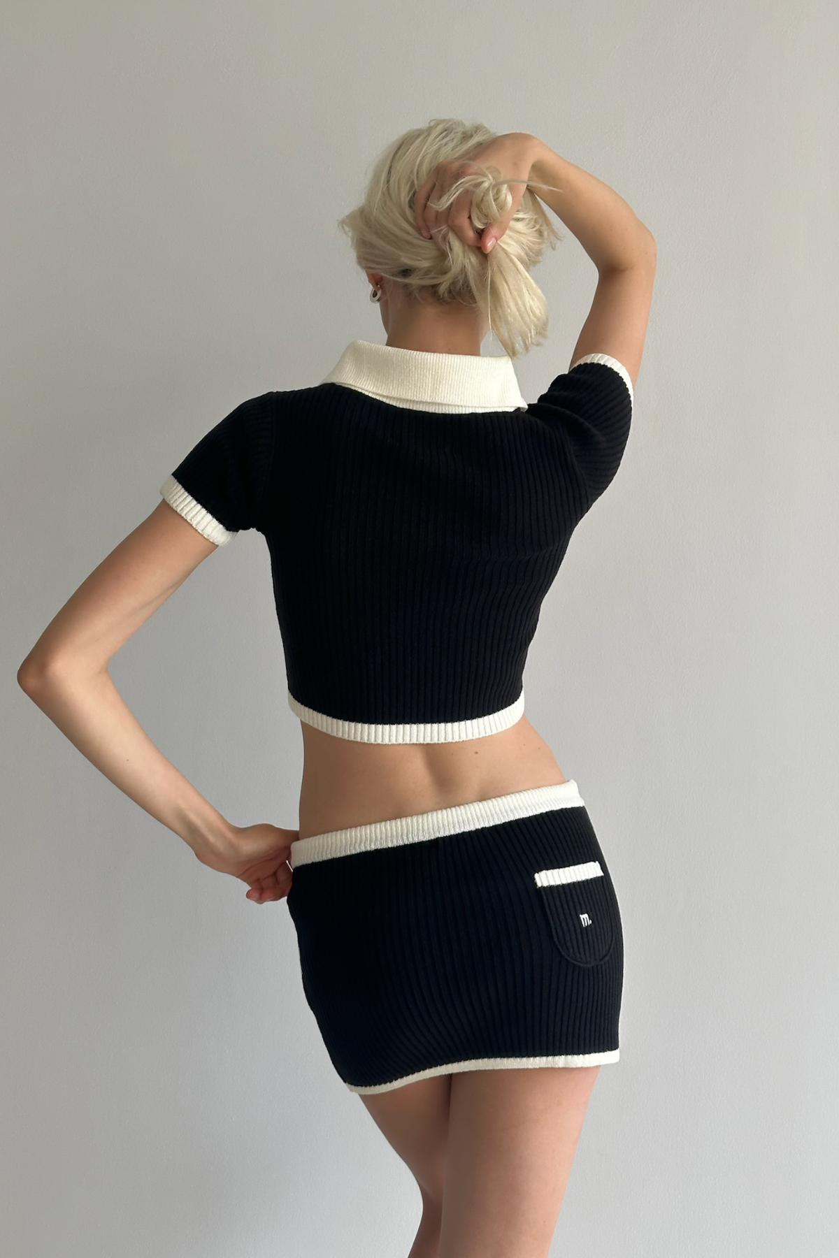M. Mini Skirt Black