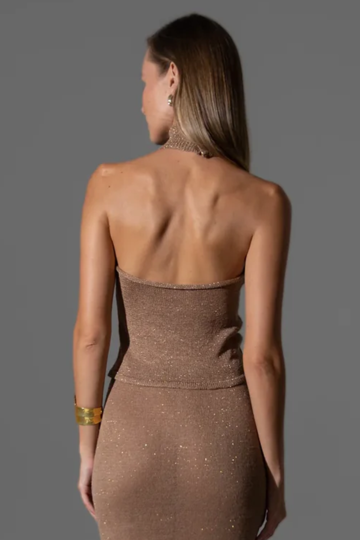 Hourglass Top Gold