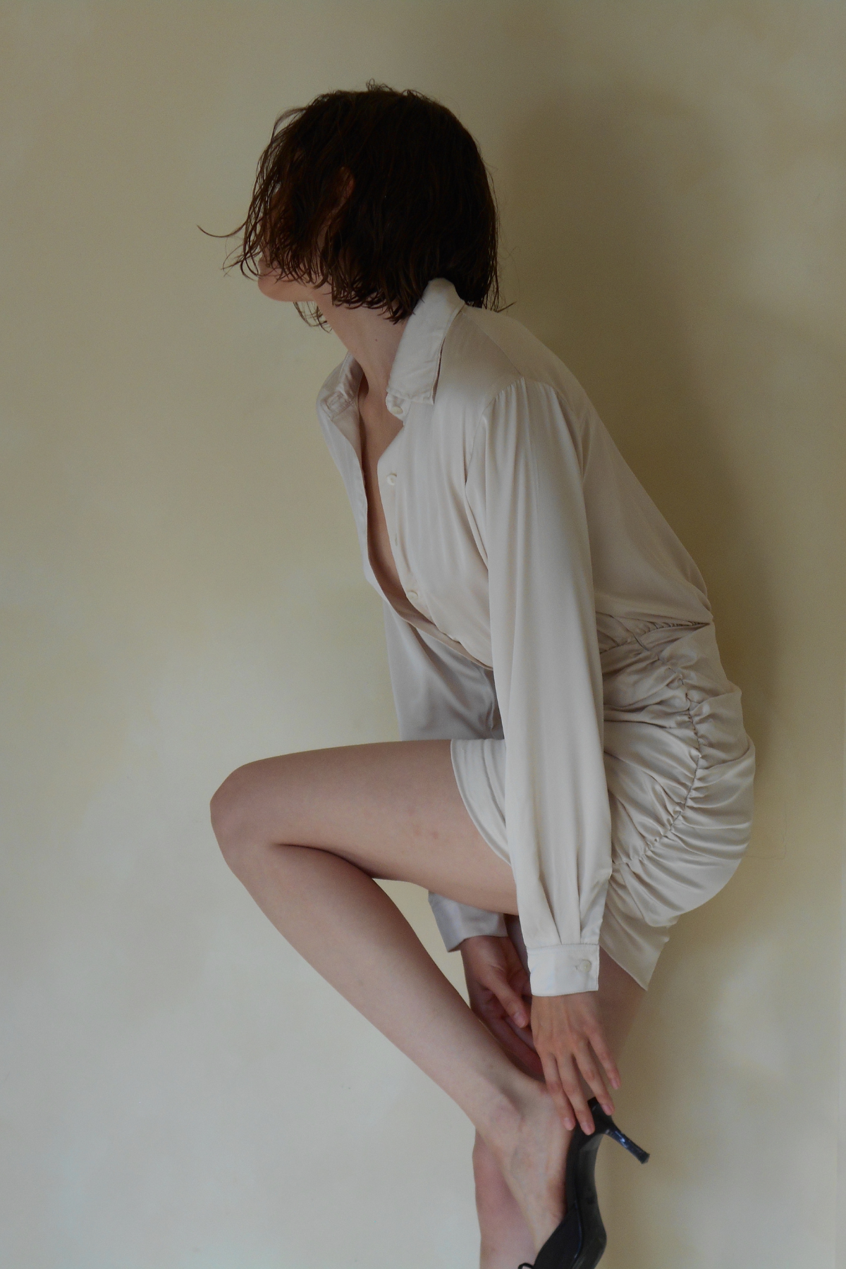 The Belle Dress Champagne