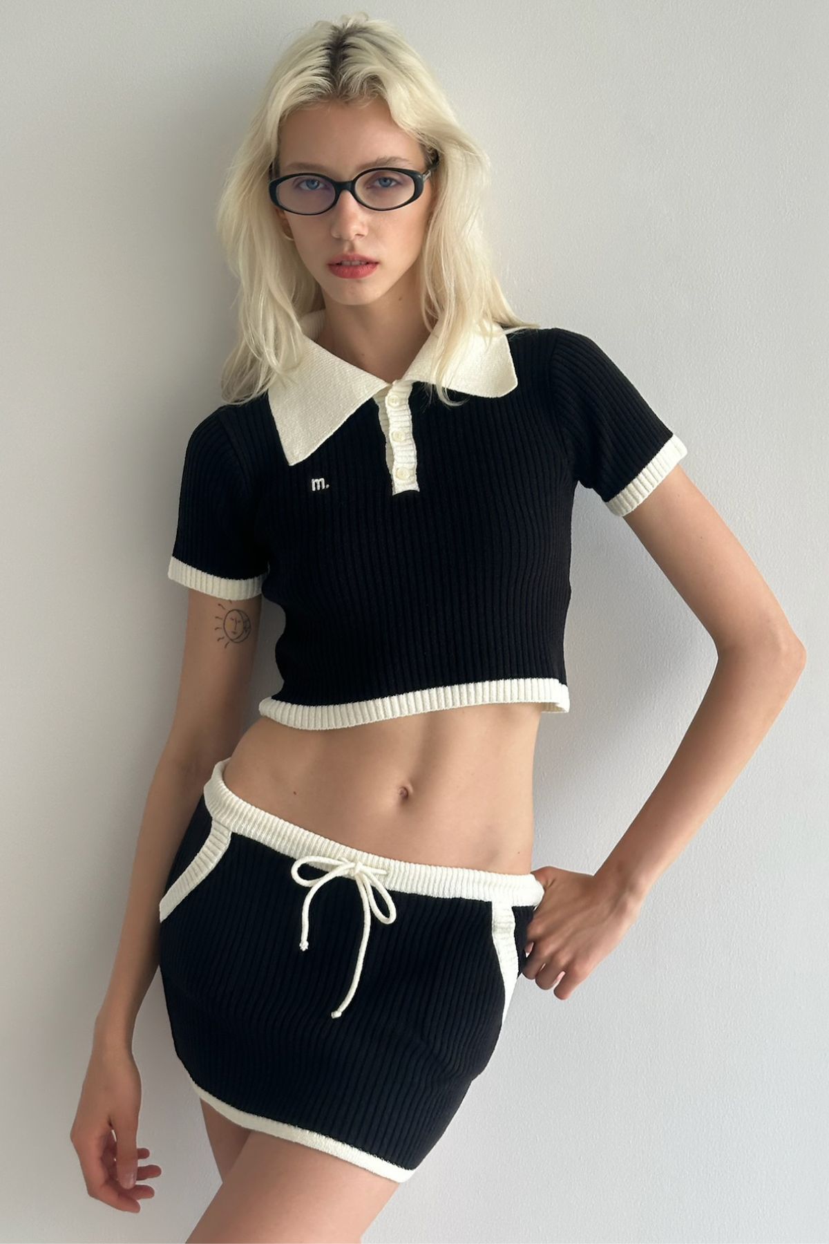 M. Mini Skirt Black