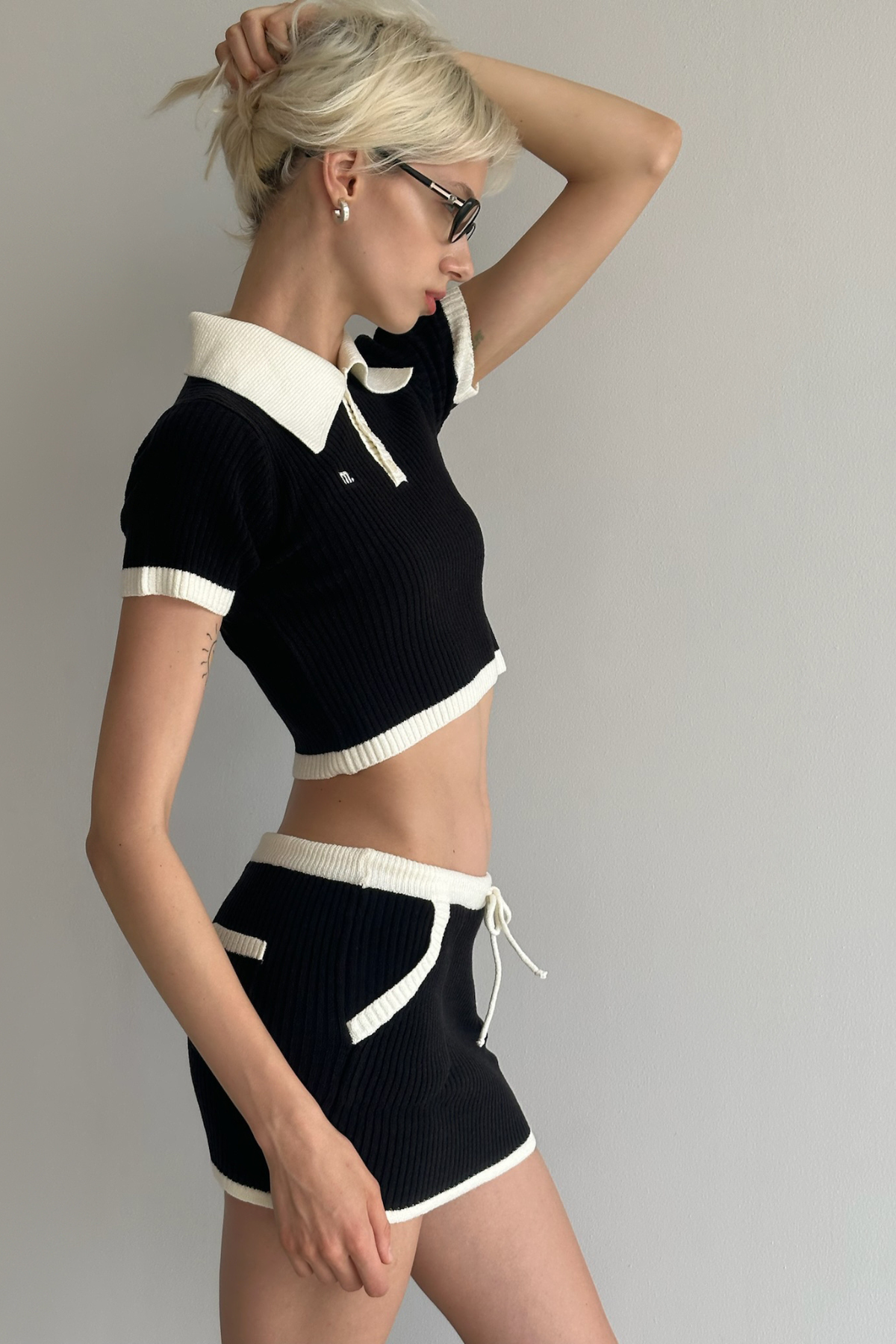 M. Mini Skirt Black
