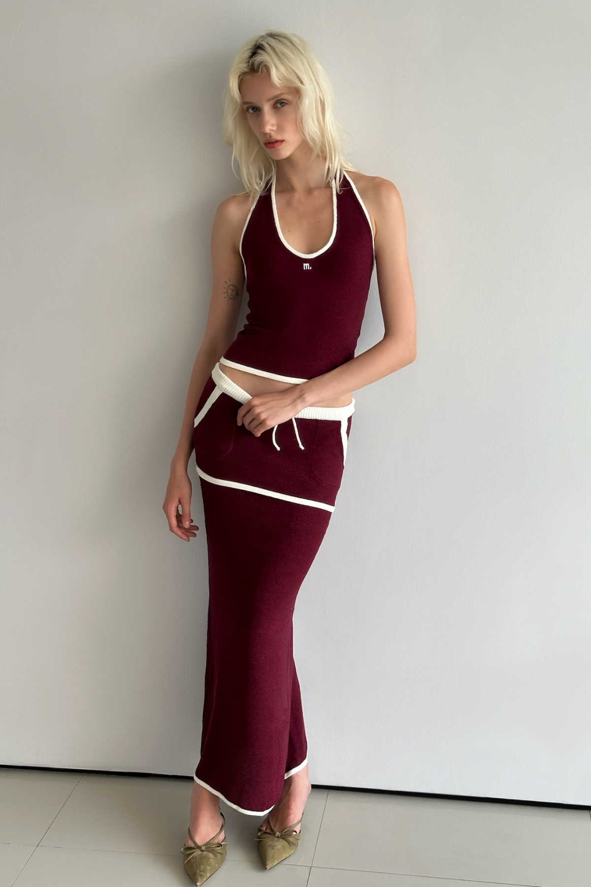 M. Maximo Skirt Red Chilli