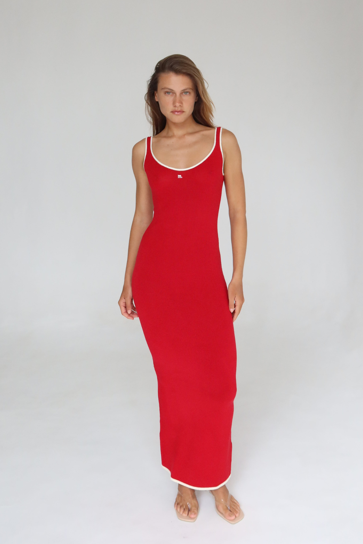 M. Maxi Dress Red Chilli