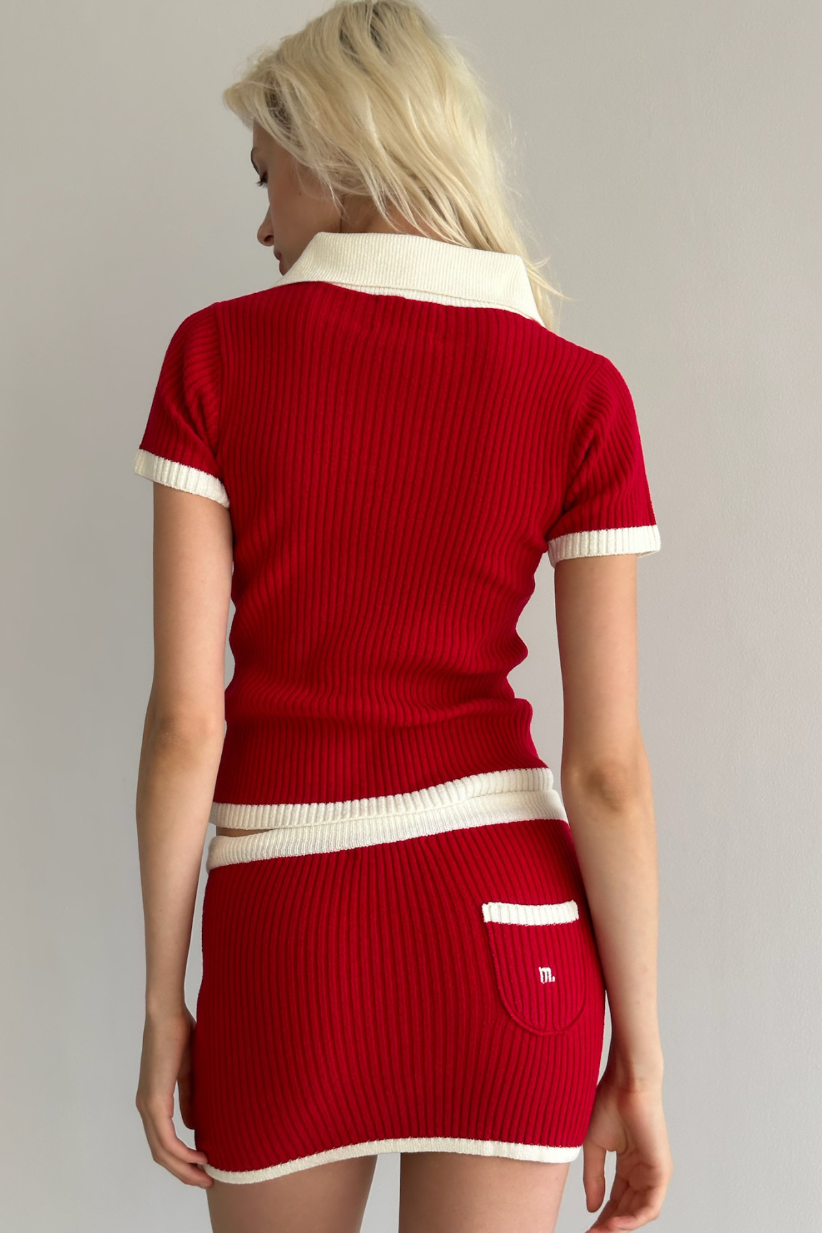 M. Mini Skirt Red Chilli