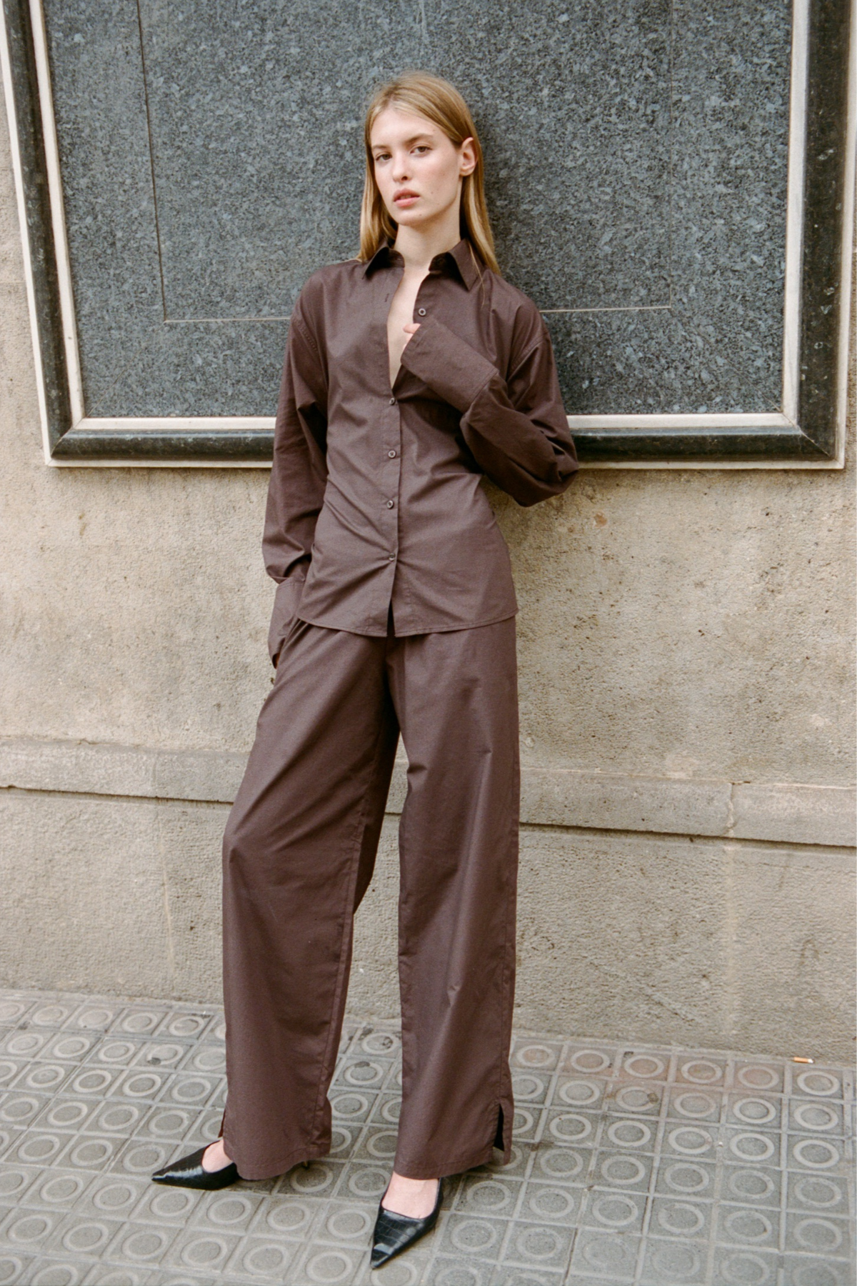 Demure Cotton Shirt