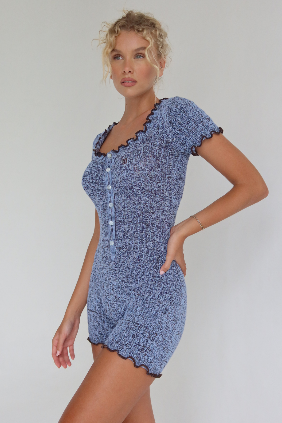 Frangi Knit Romper