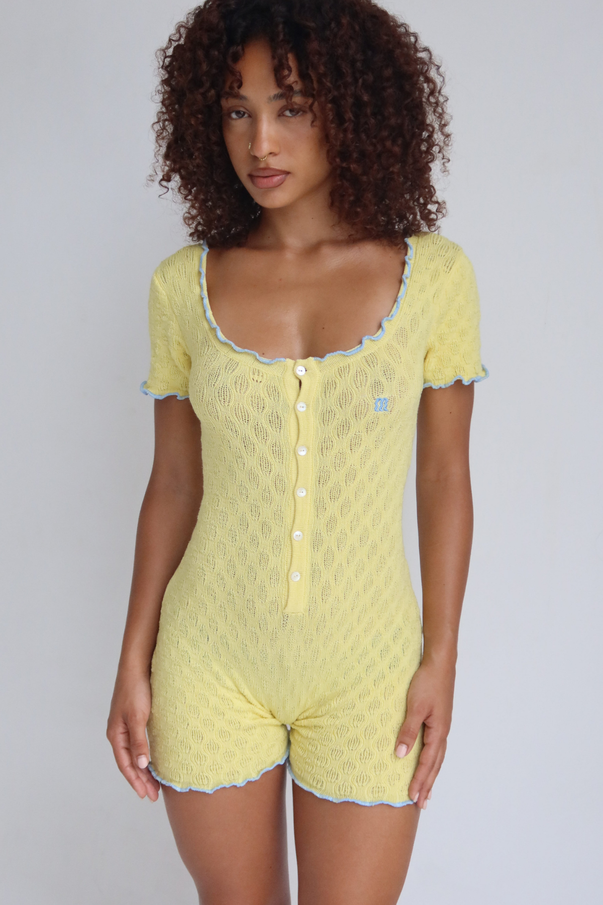 Frangi Knit Romper