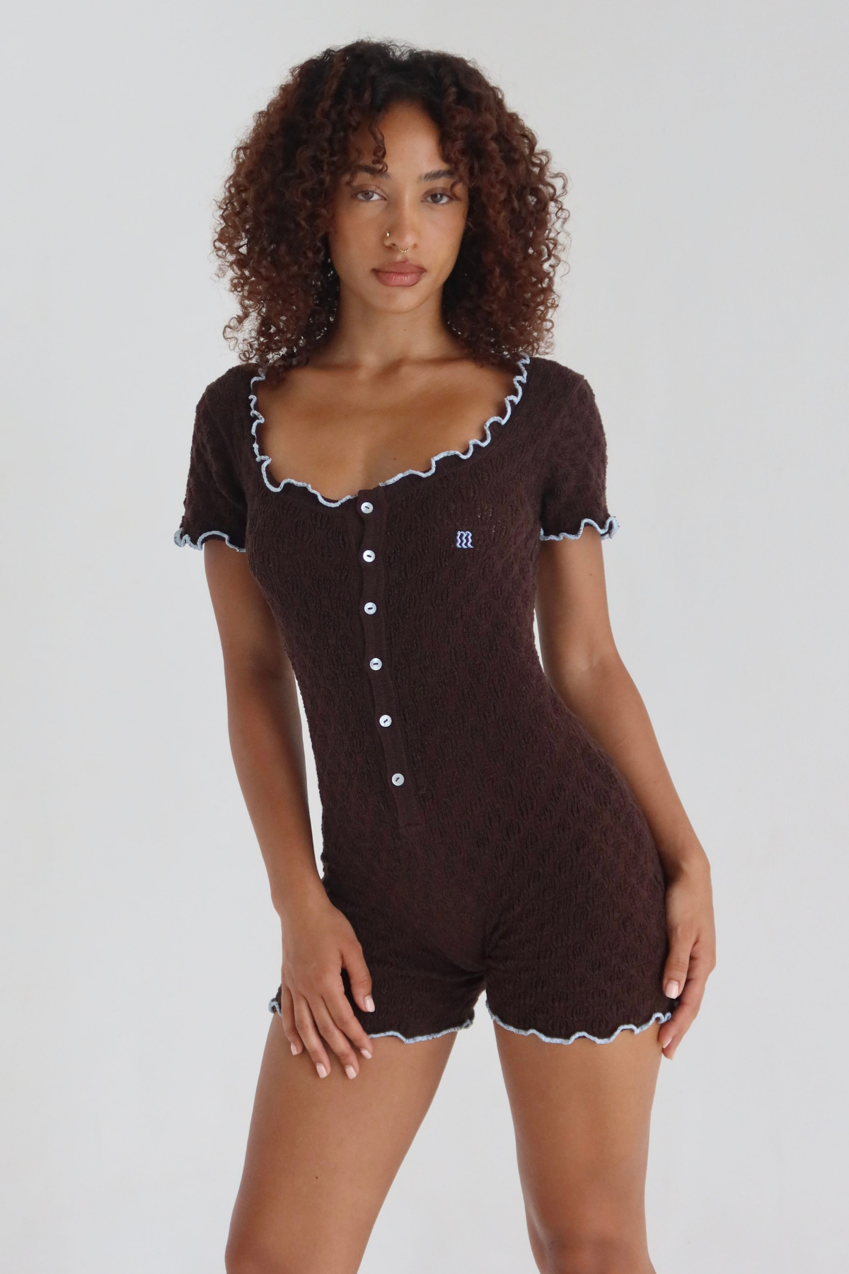 Frangi Knit Romper