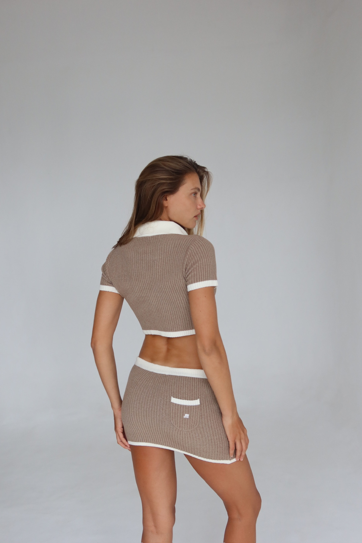 M. Mini Skirt Latte