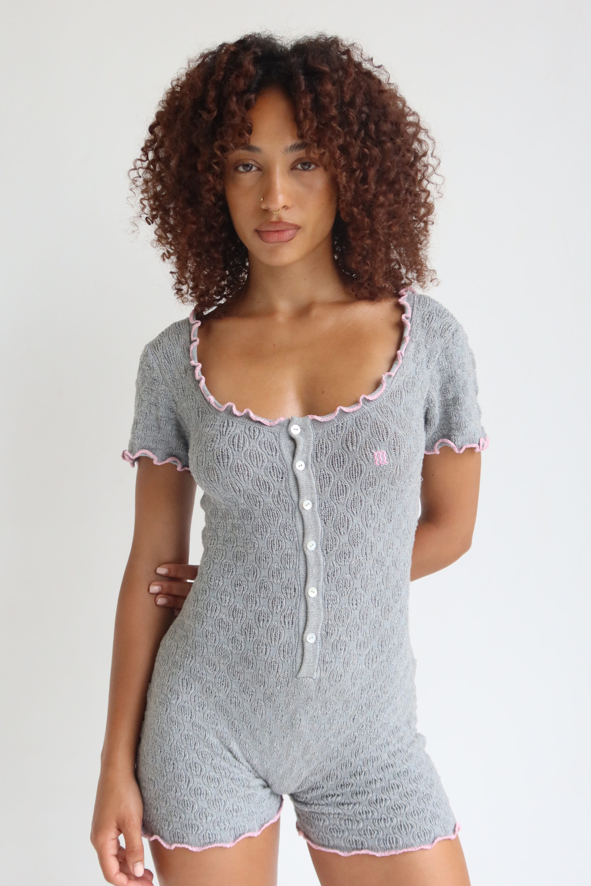 Frangi Knit Romper