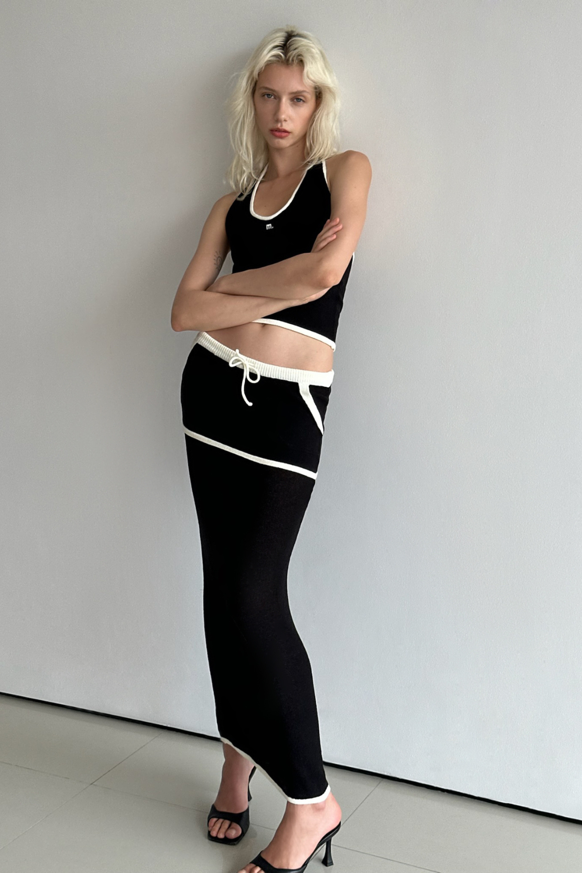 M. Maximo Skirt Black