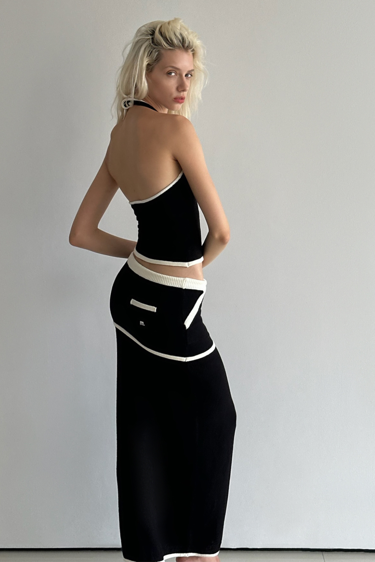 M. Maximo Skirt Black