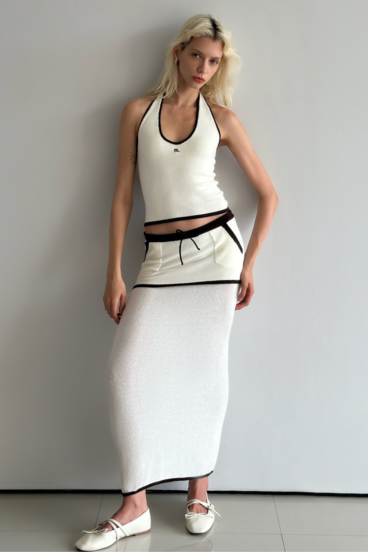 M. Maximo Skirt Ivory