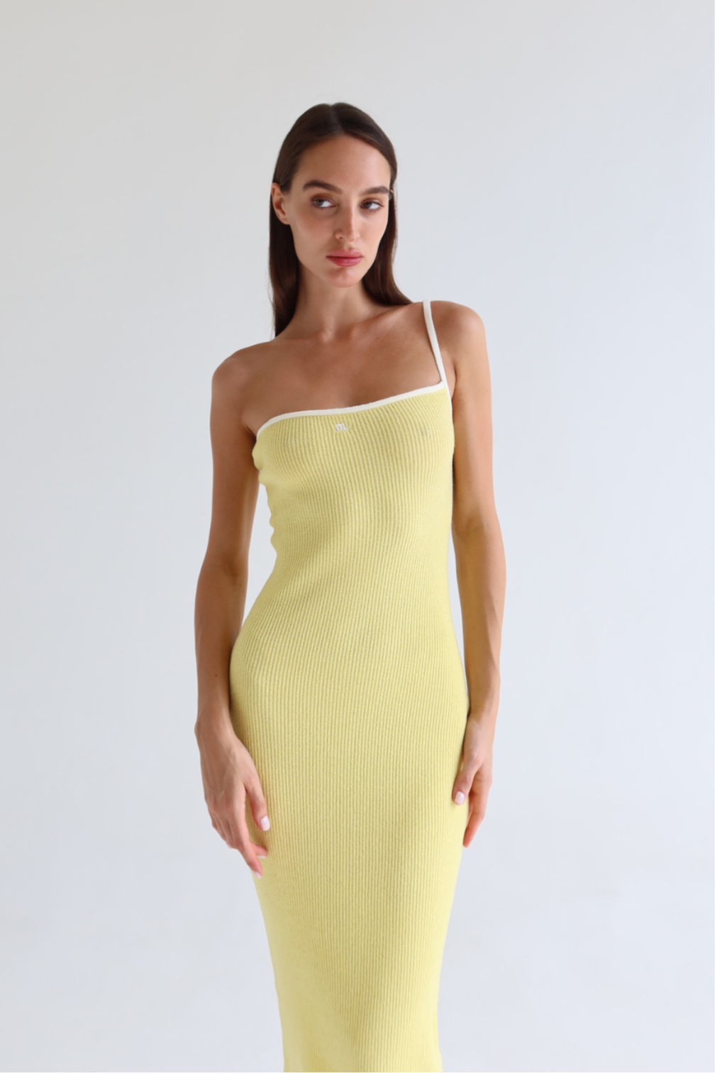 M. One Shoulder Dress