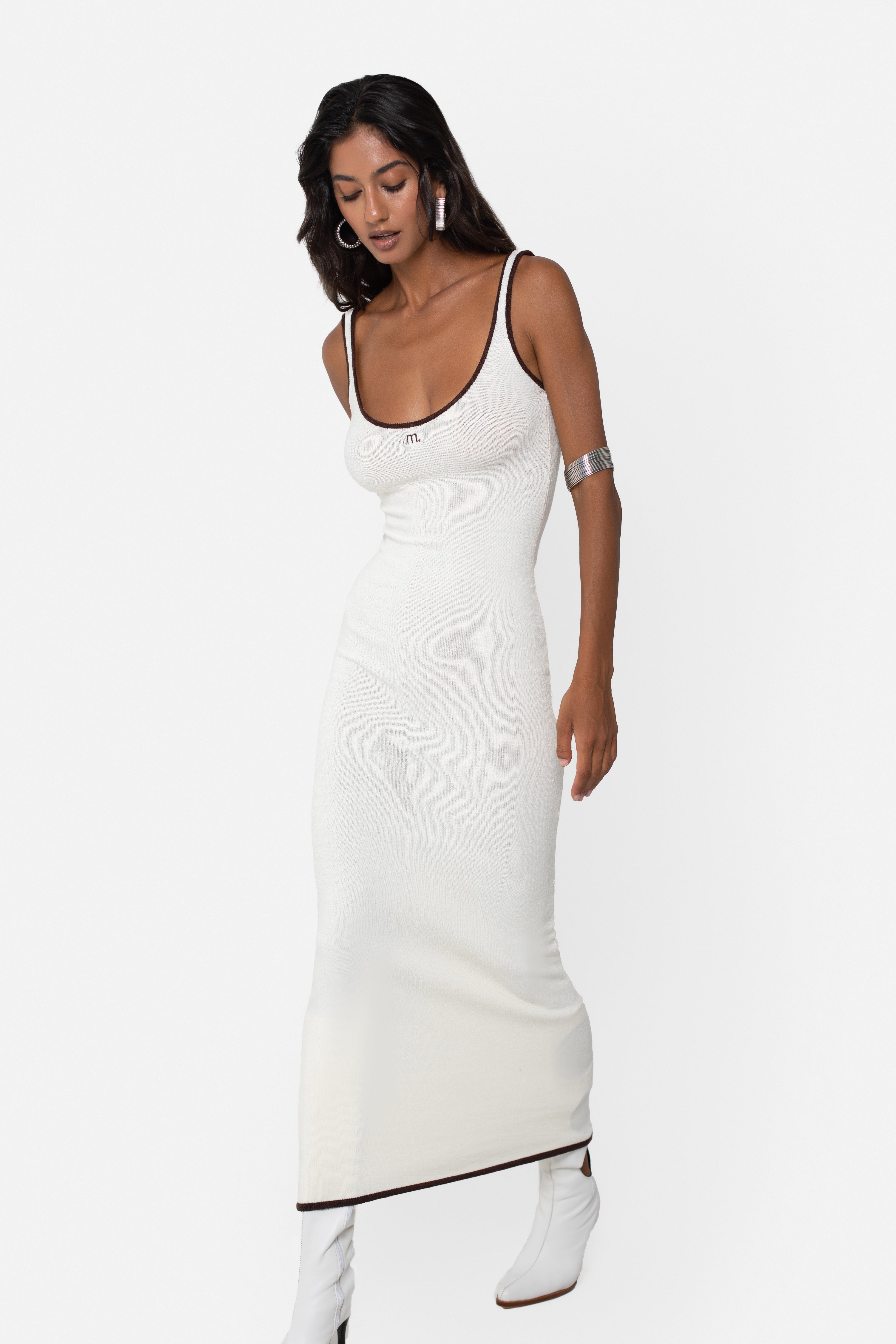 M. Maxi Dress Ivory
