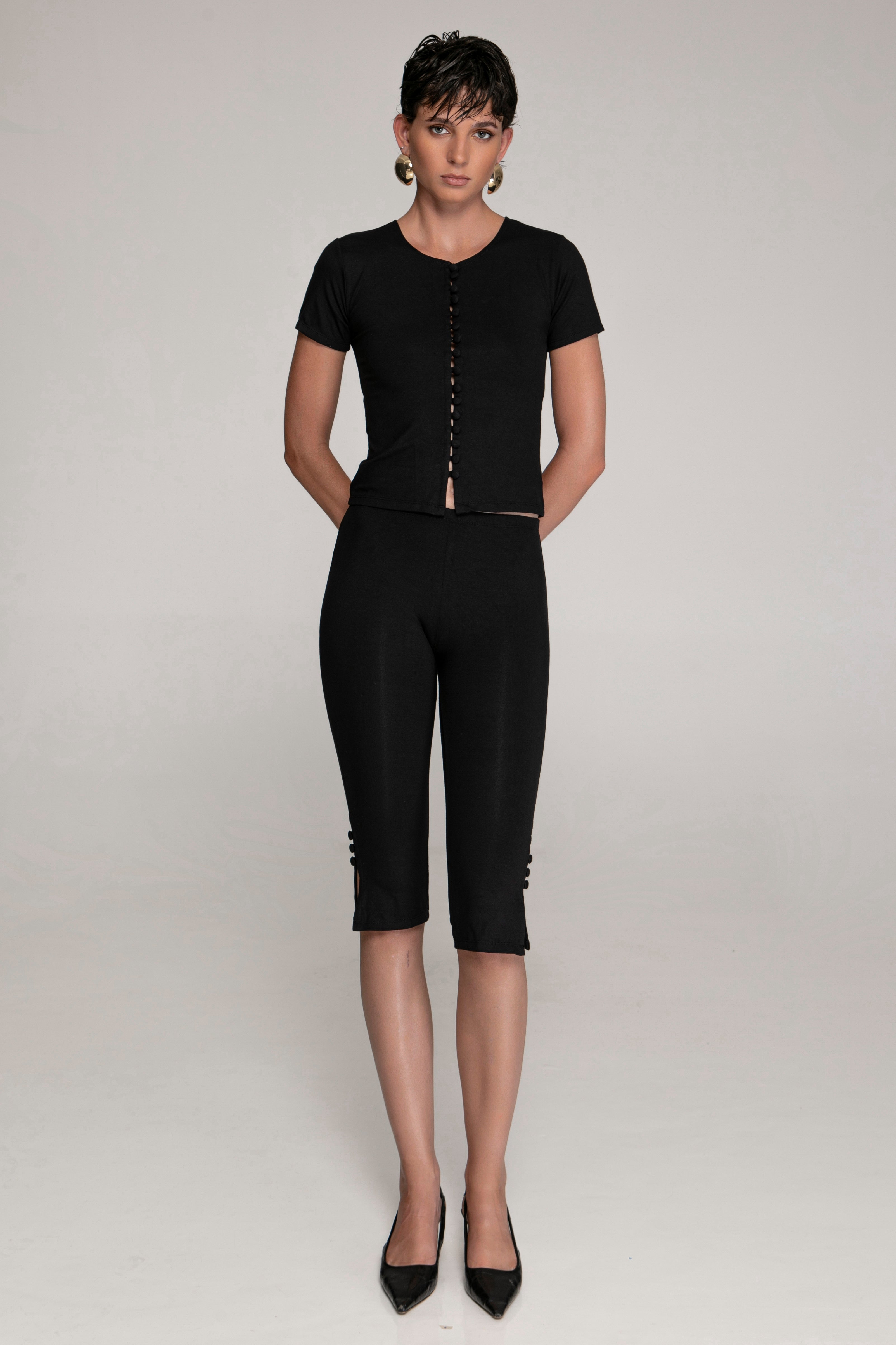 Capri pants Black