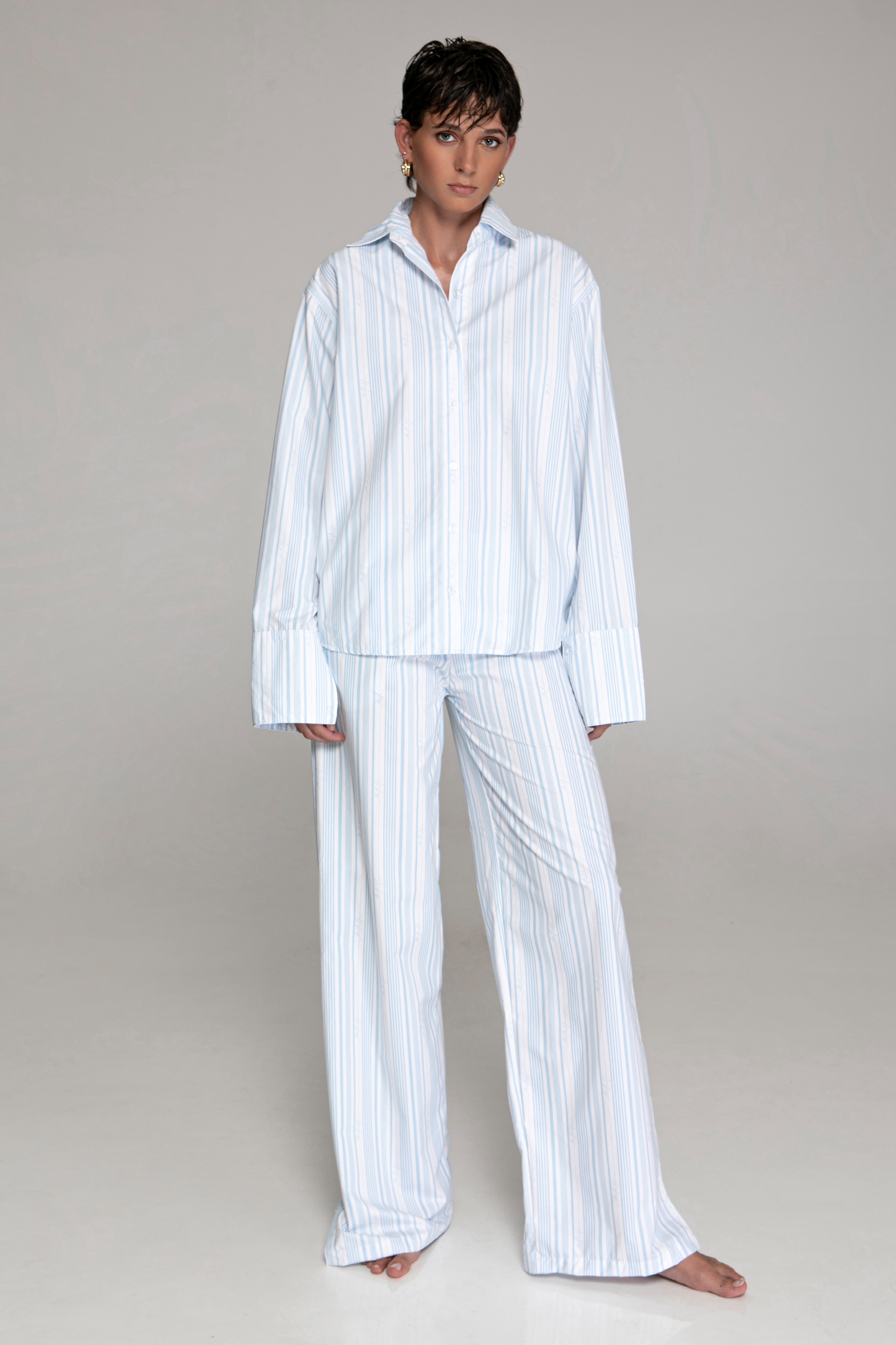 Demure Cotton Pants
