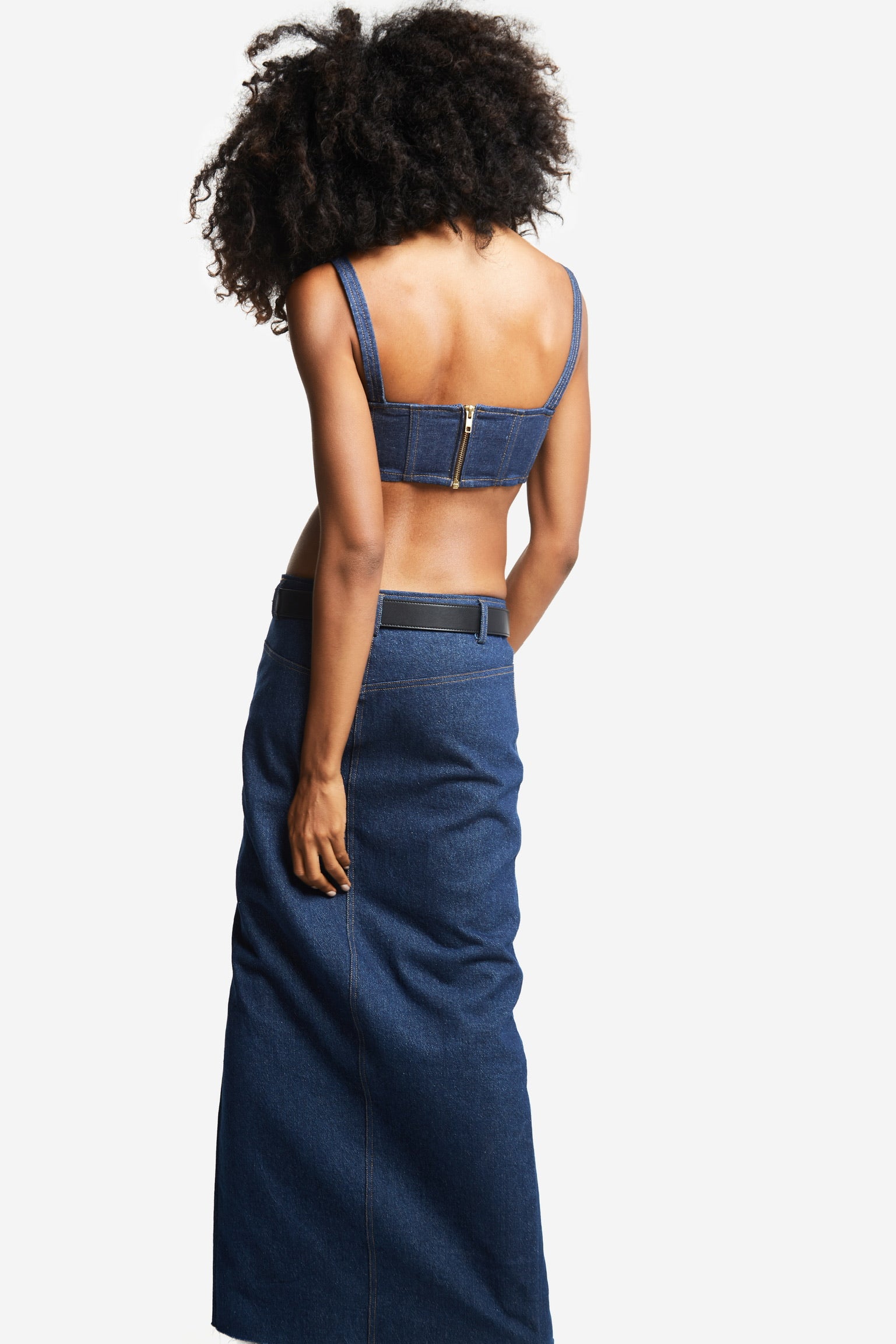 Maxi Denim Skirt
