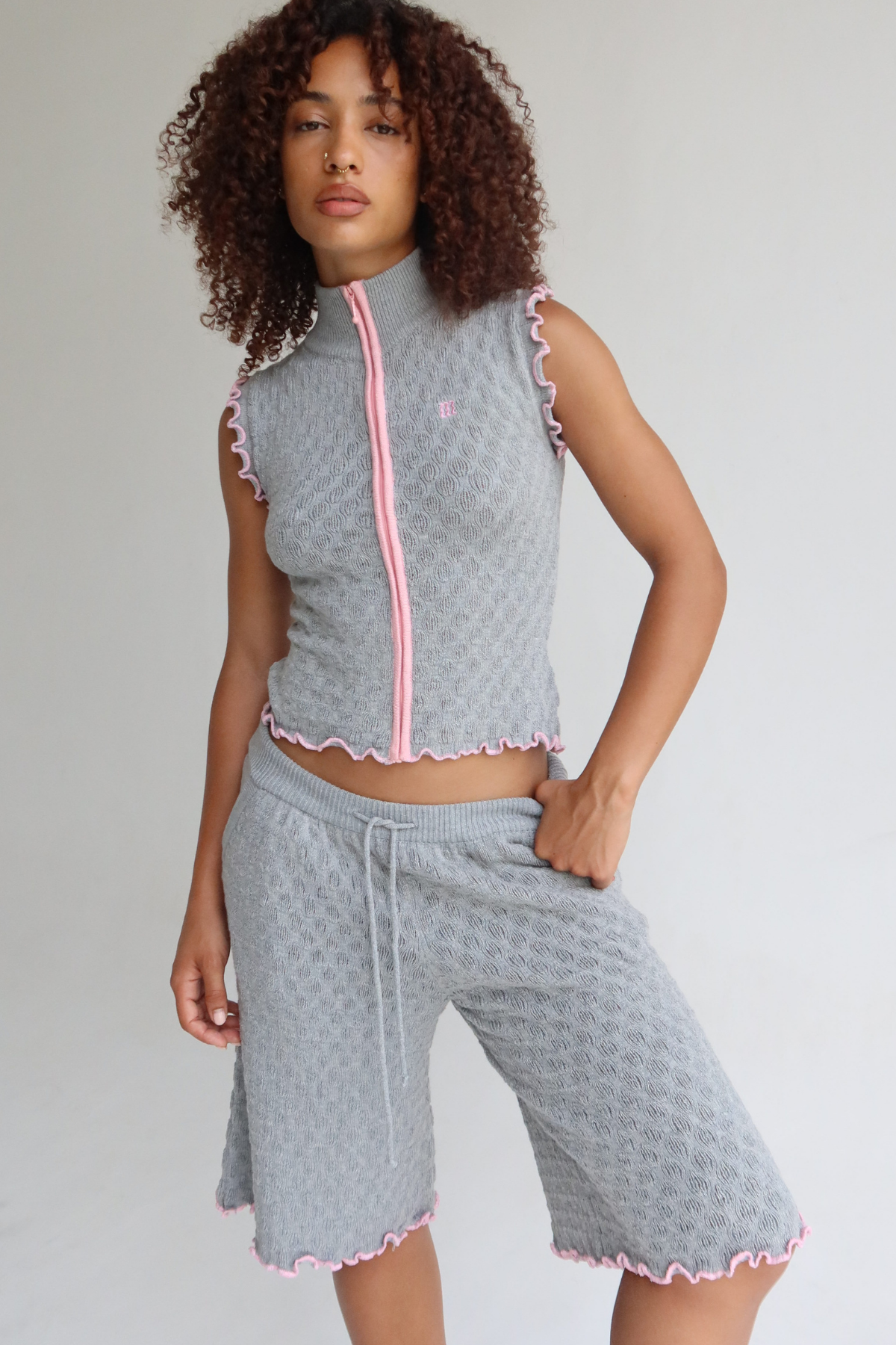 Magnolia Knit Bermuda Shorts