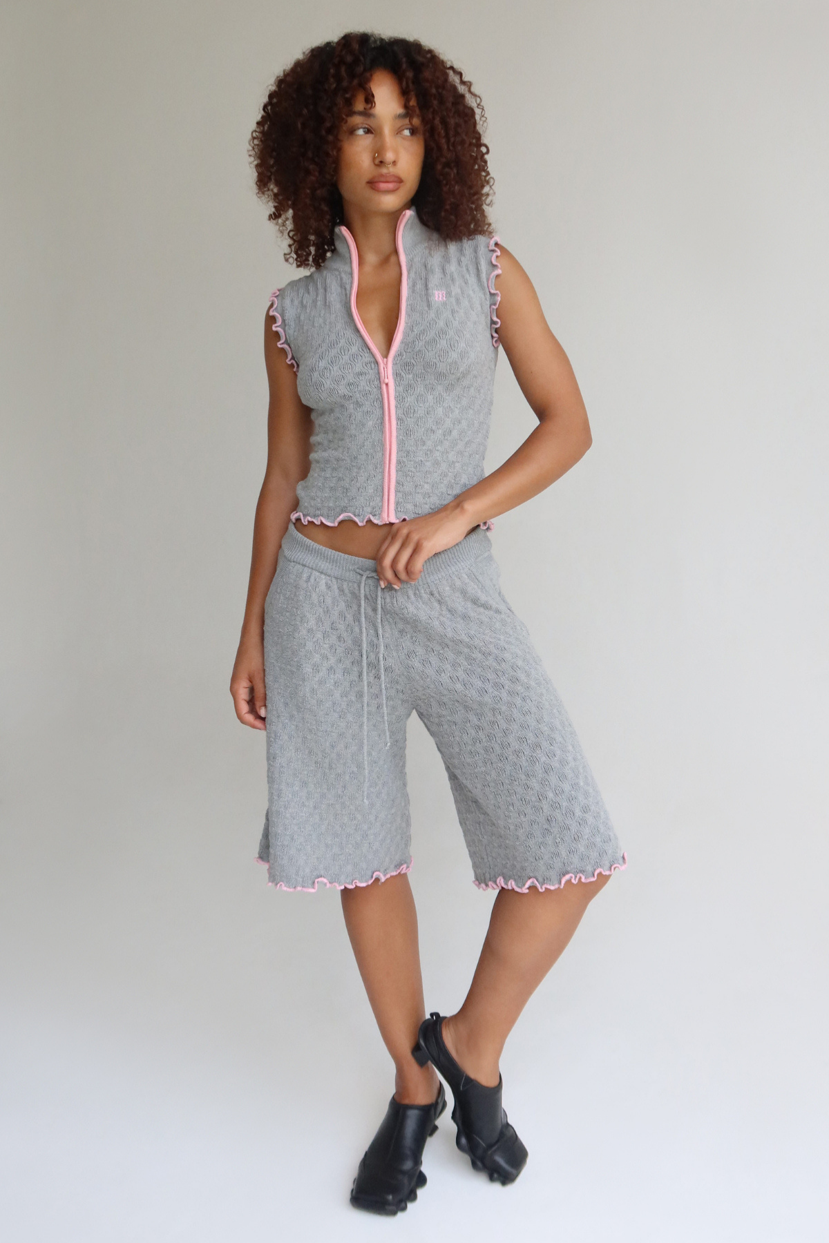 Magnolia Knit Bermuda Shorts