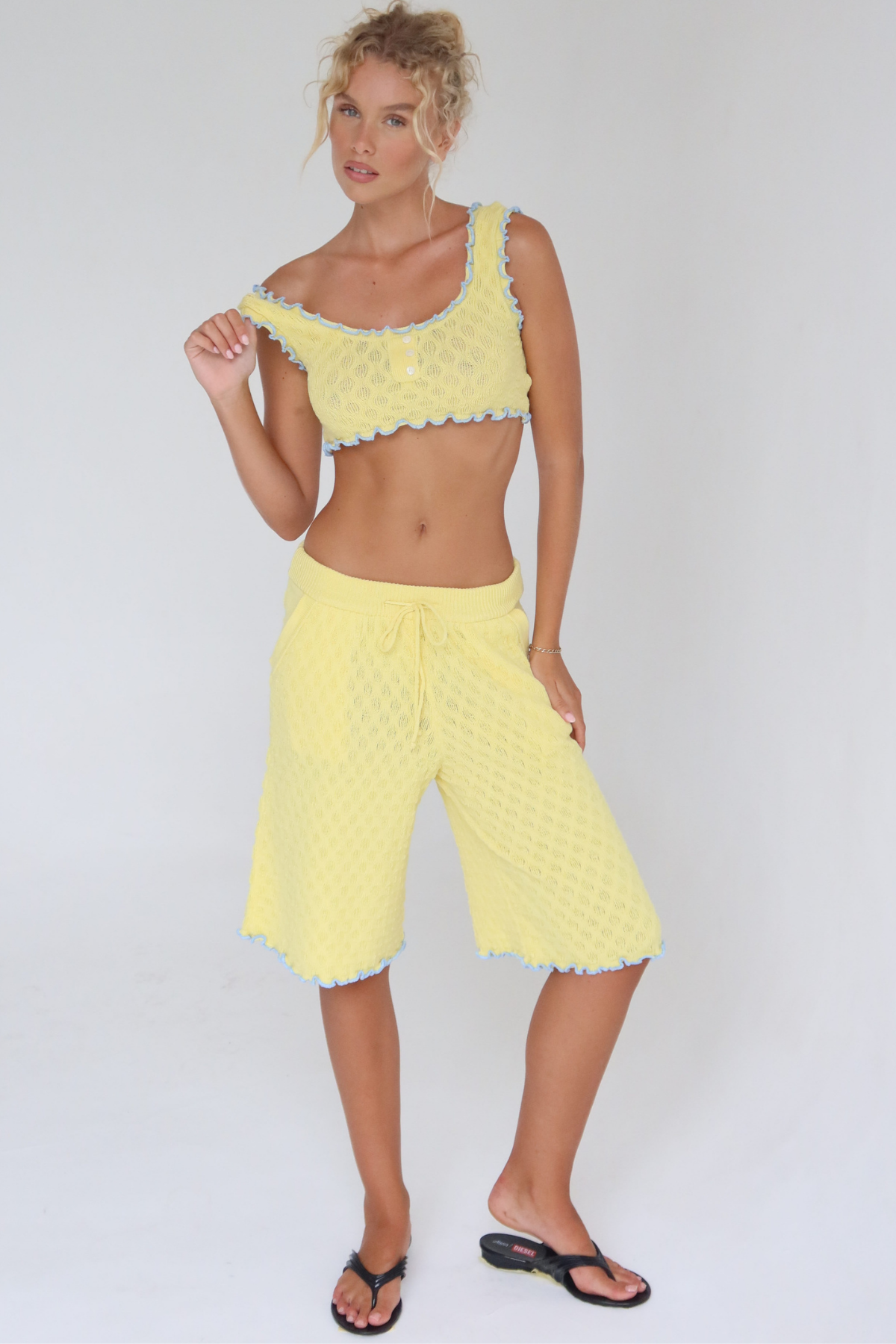 Magnolia Knit Bermuda Shorts