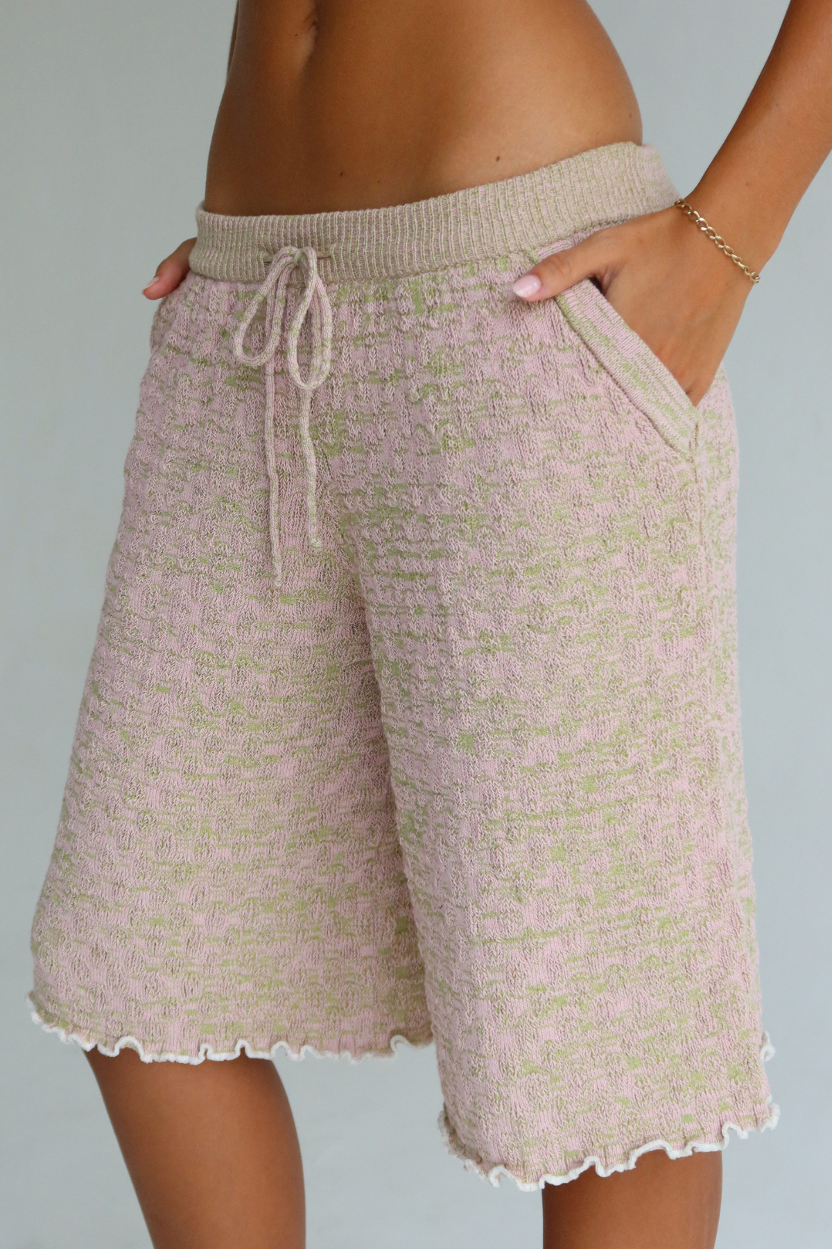 Magnolia Knit Bermuda Shorts