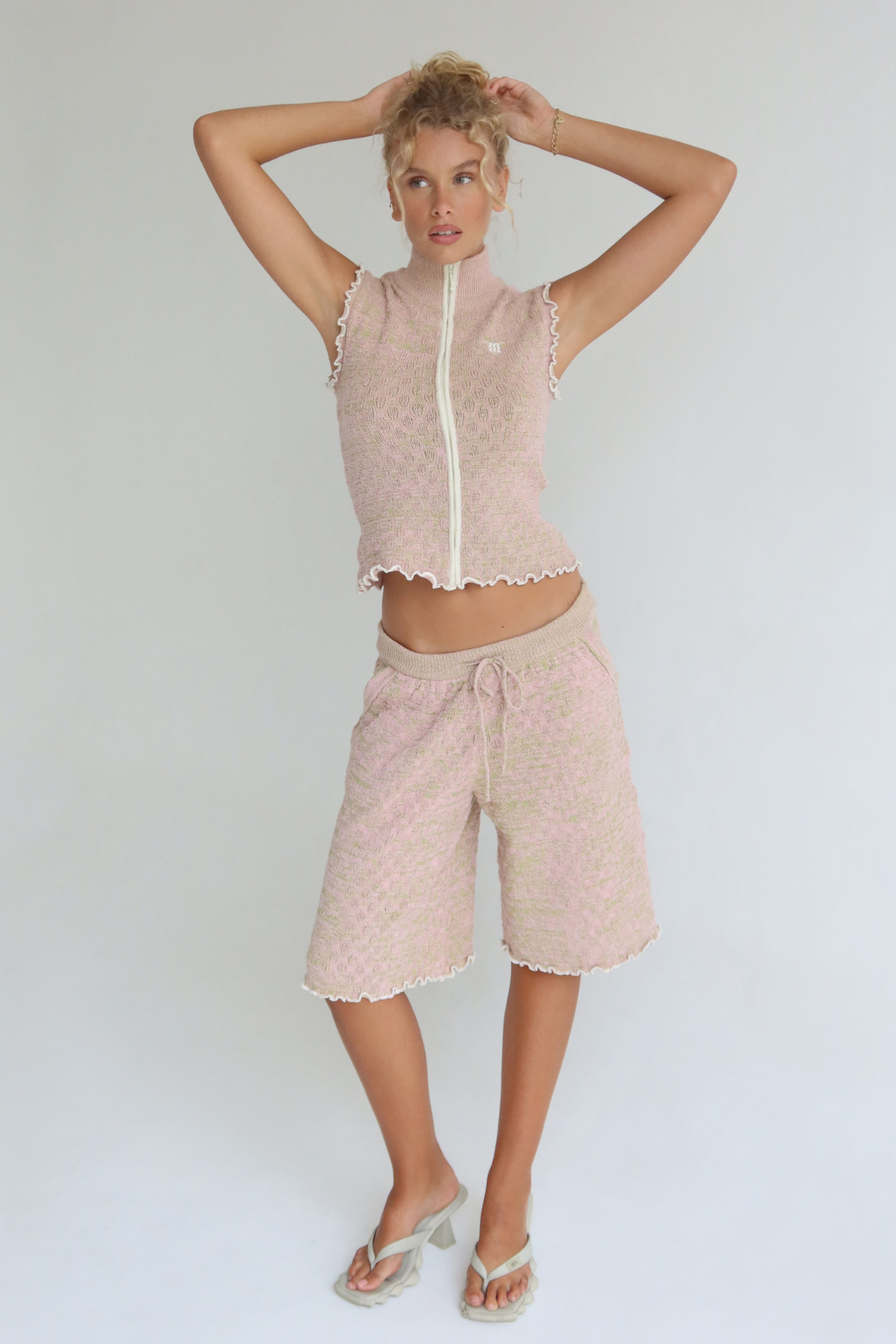 Magnolia Knit Bermuda Shorts