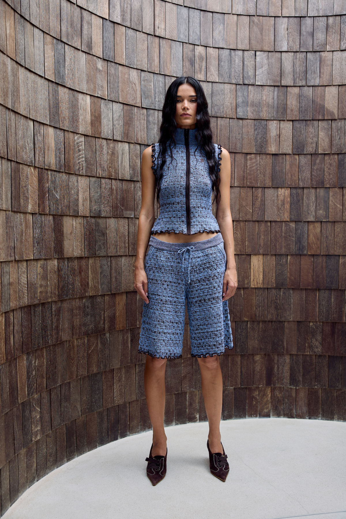 Magnolia Knit Bermuda Shorts