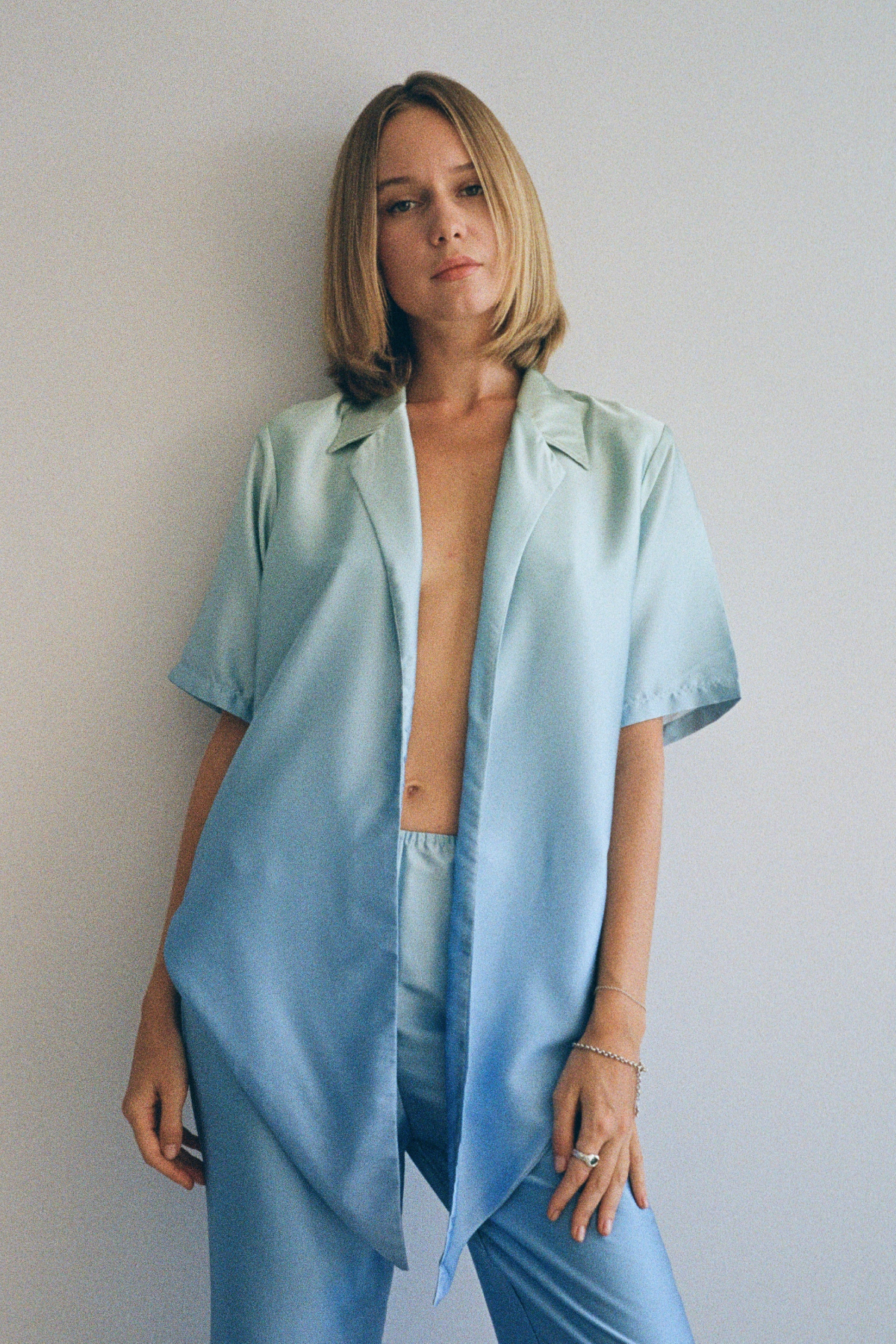 Ombre Silky Shirt