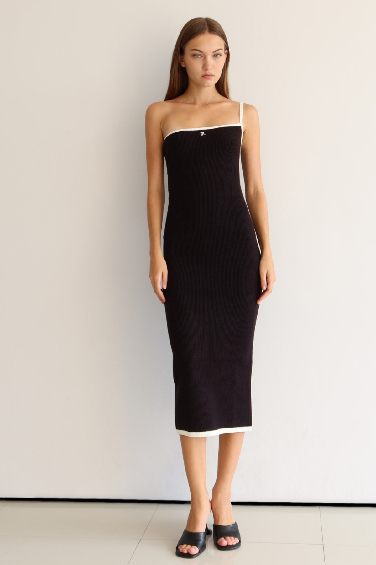 M. One Shoulder Dress