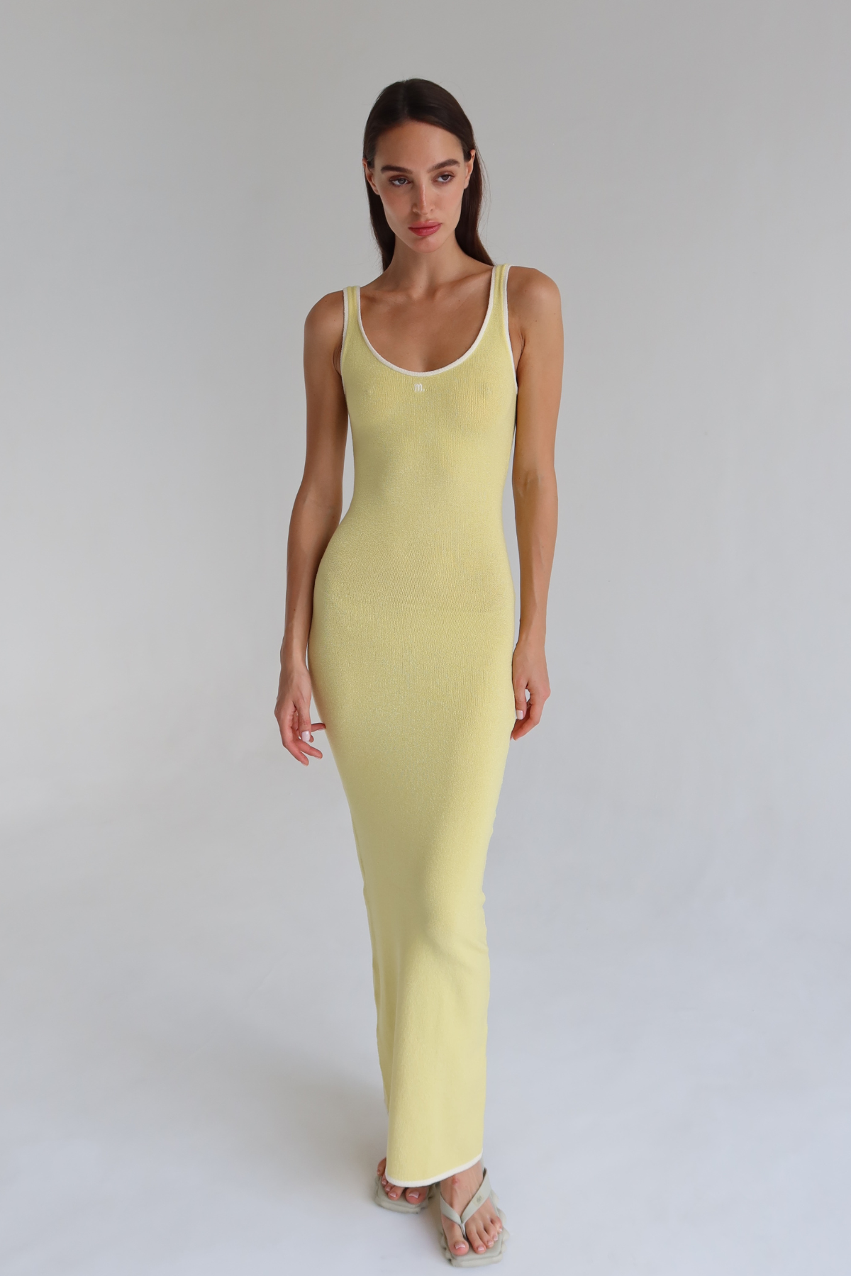 M. Maxi Dress Yellow