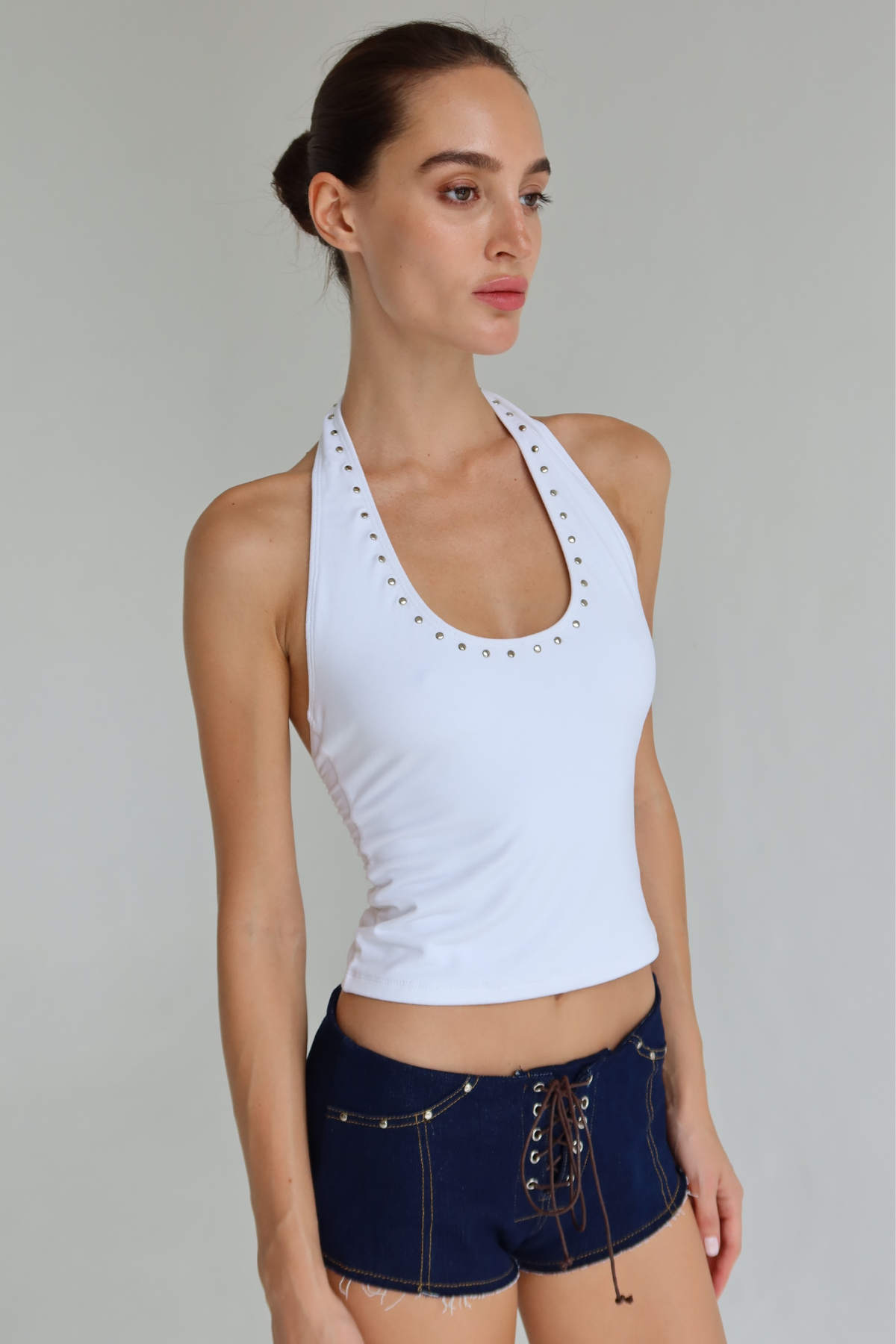 Halter Top White