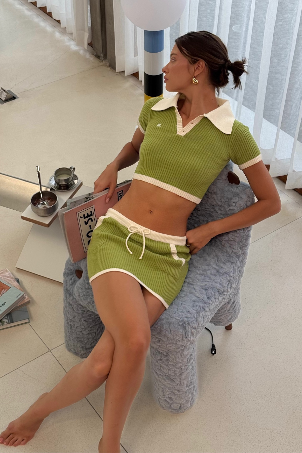 M. Polo Crop Top