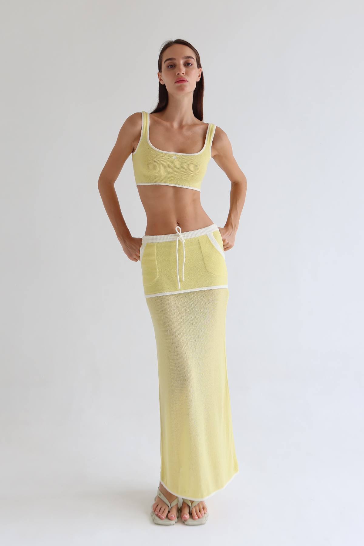 M. Maximo Skirt Yellow