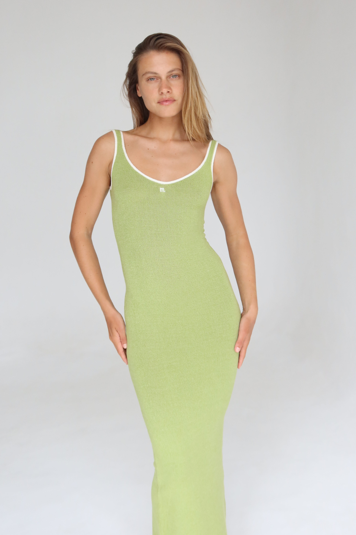 M. Maxi Dress Matcha