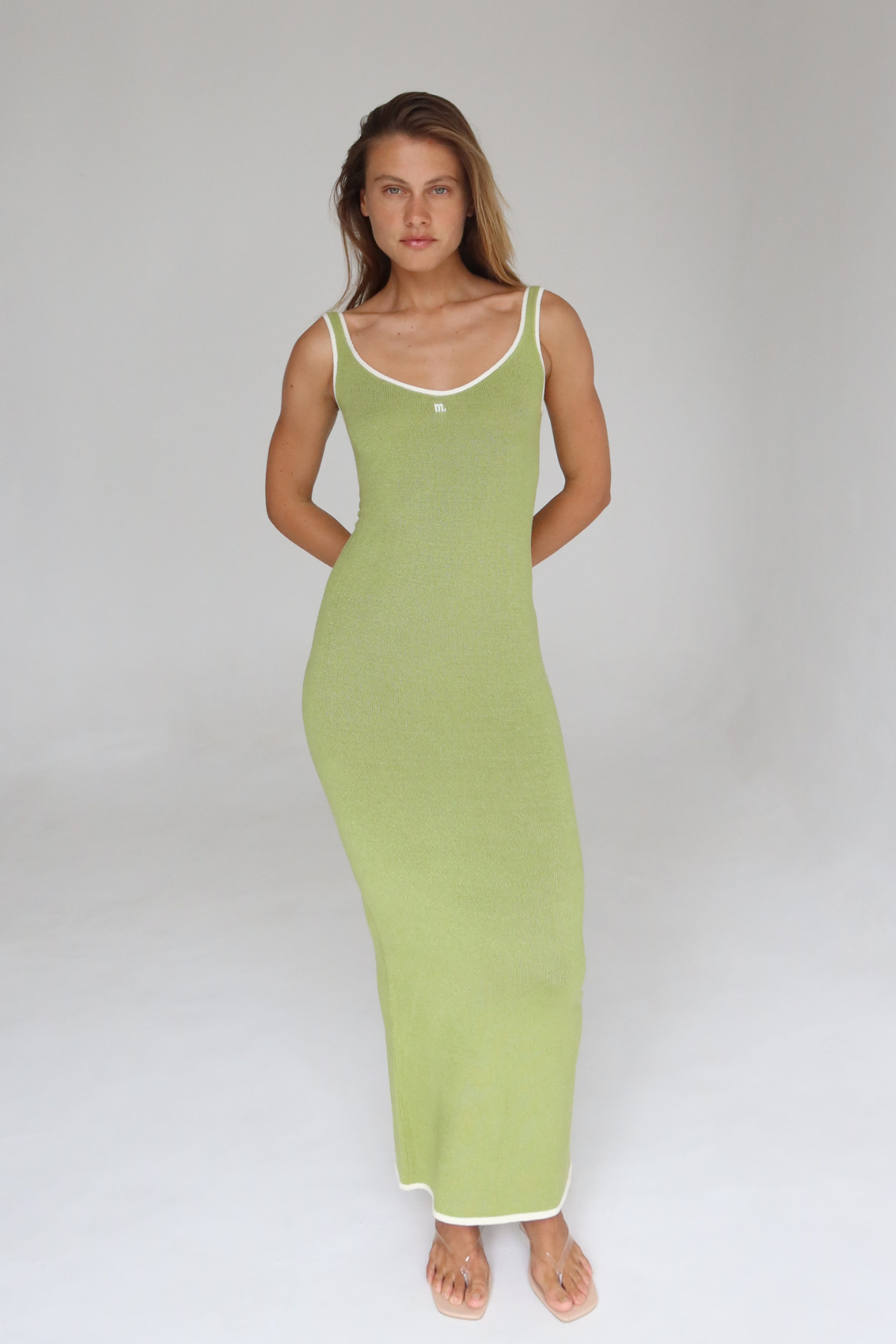 M. Maxi Dress Matcha