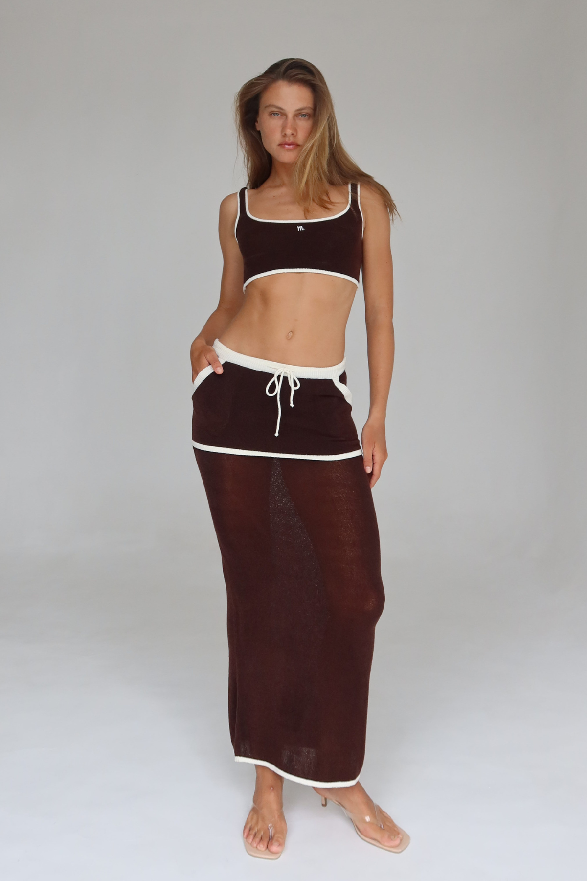 M. Maximo Skirt Chocolate