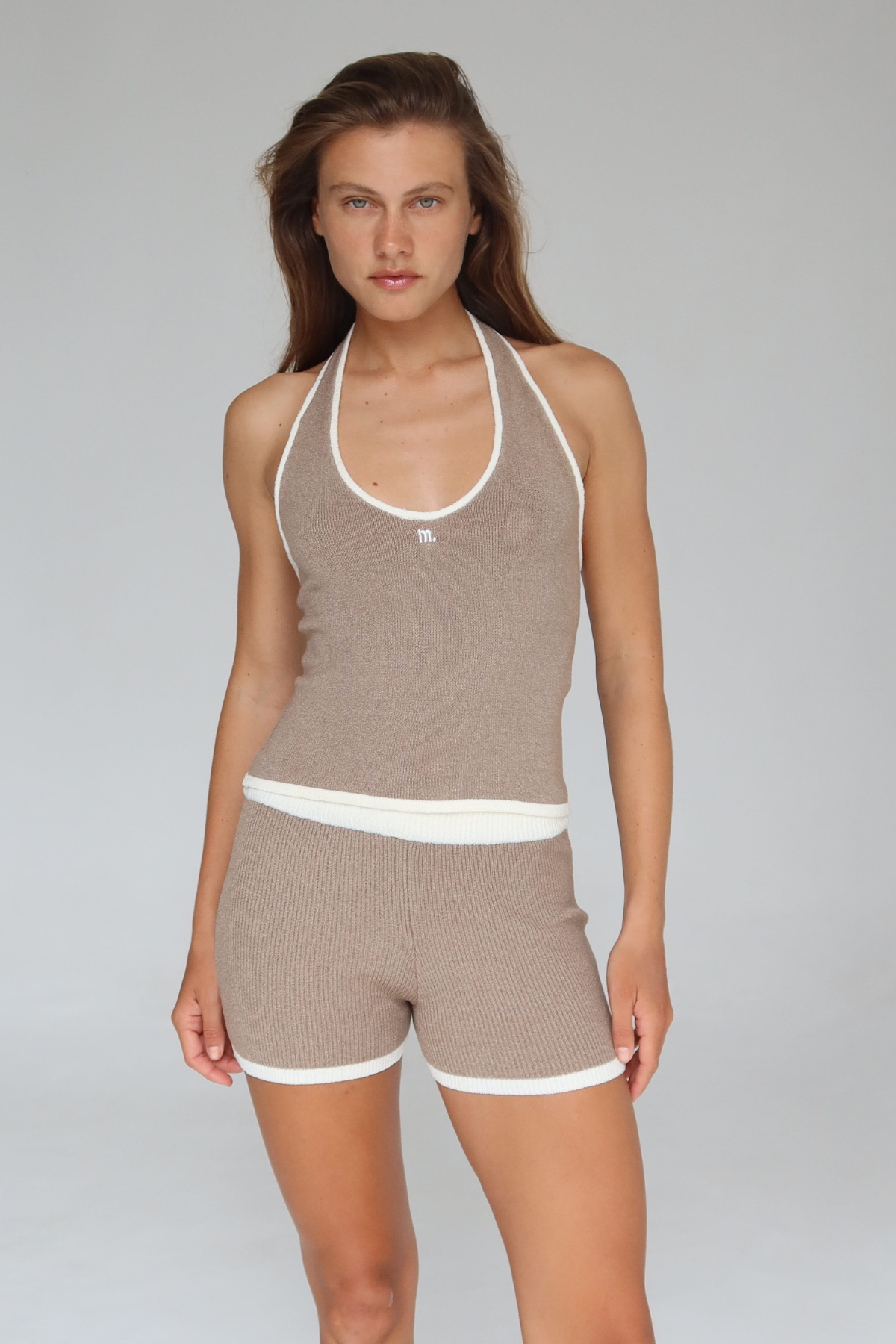 M. Halter Top Latte