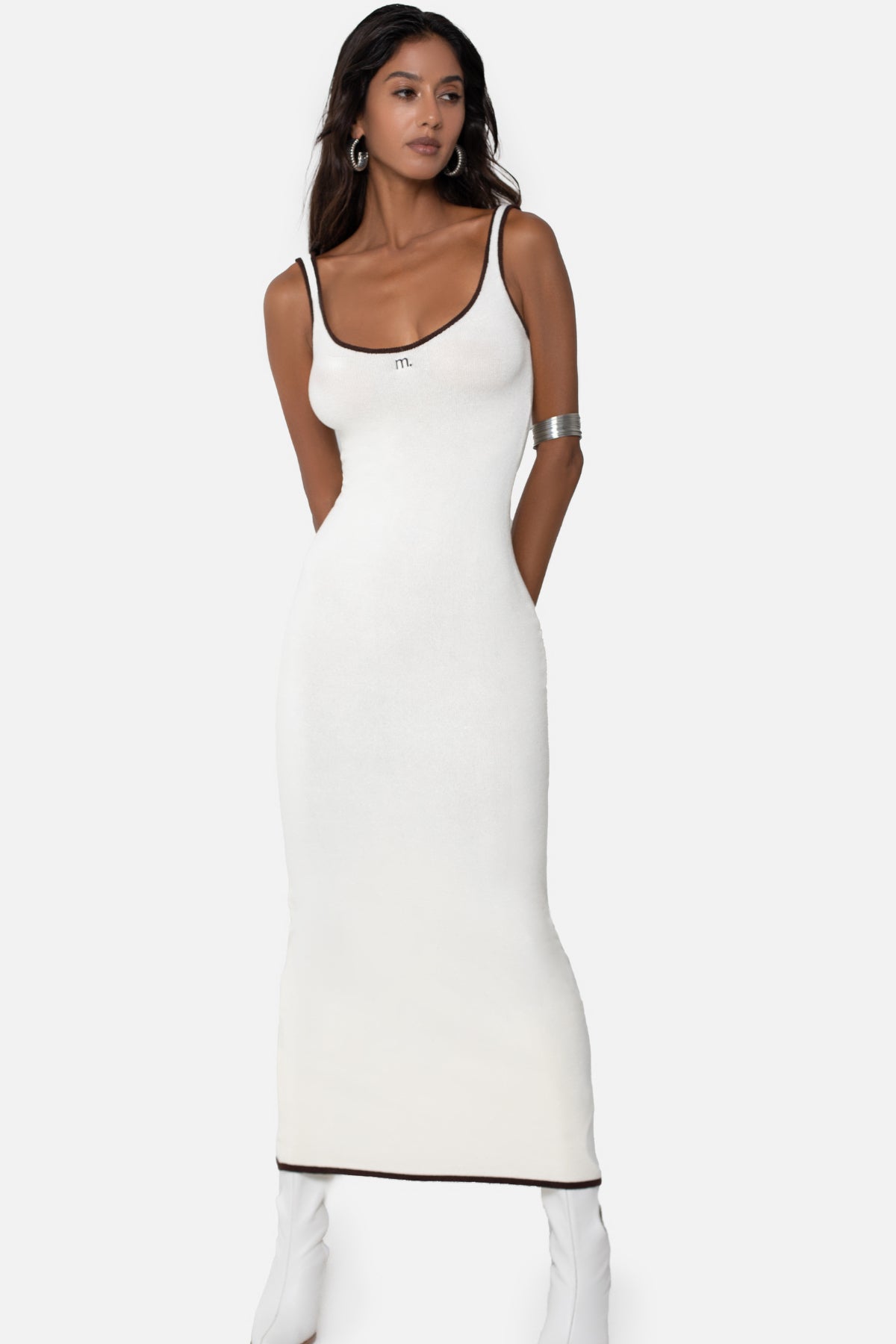 M. Maxi Dress Ivory
