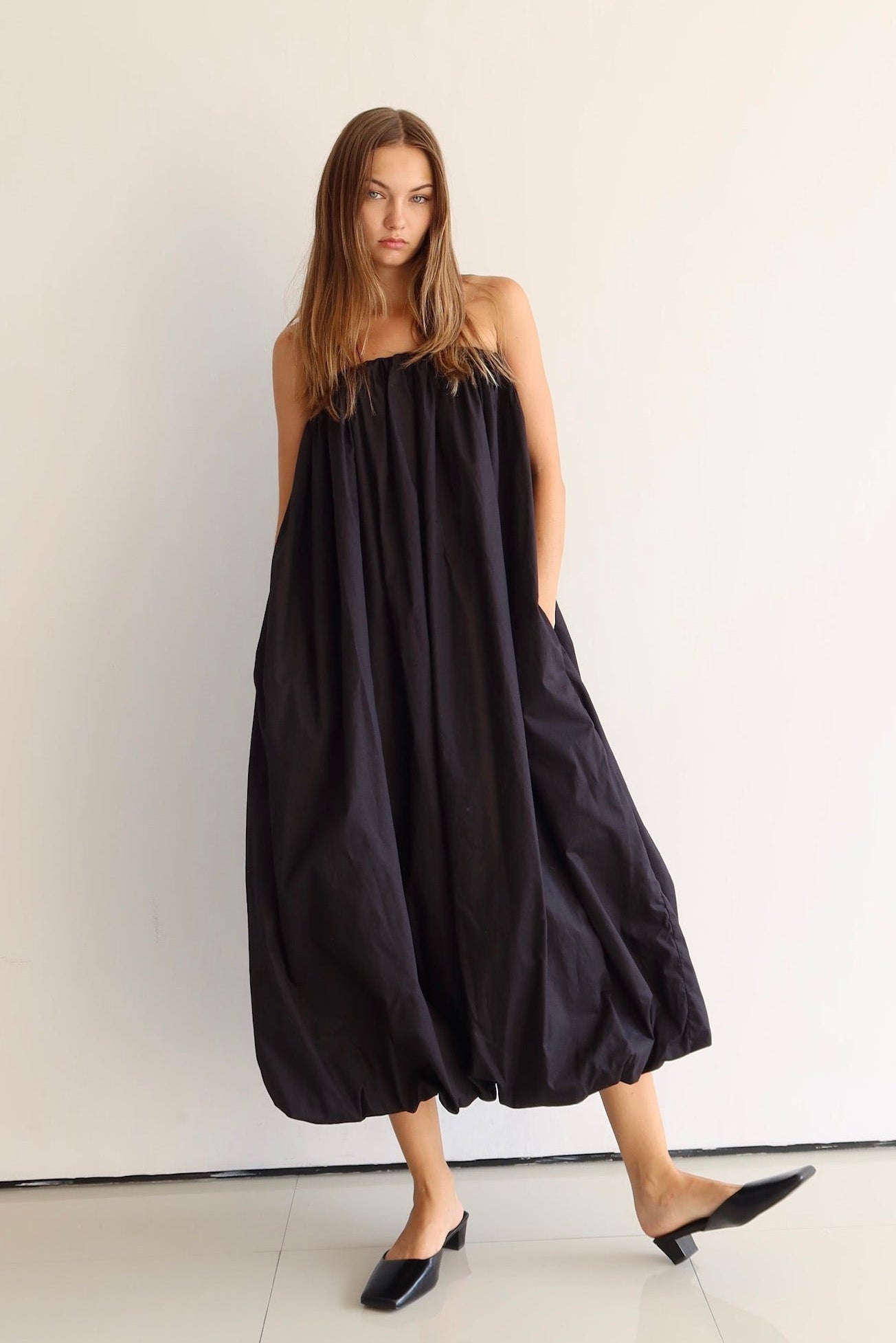 The Balloon Strapless Dress
