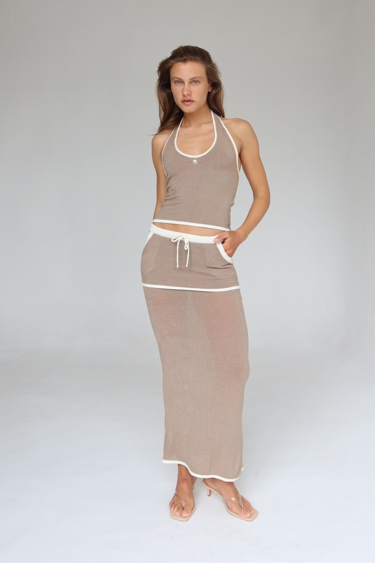 M. Maximo Skirt Latte
